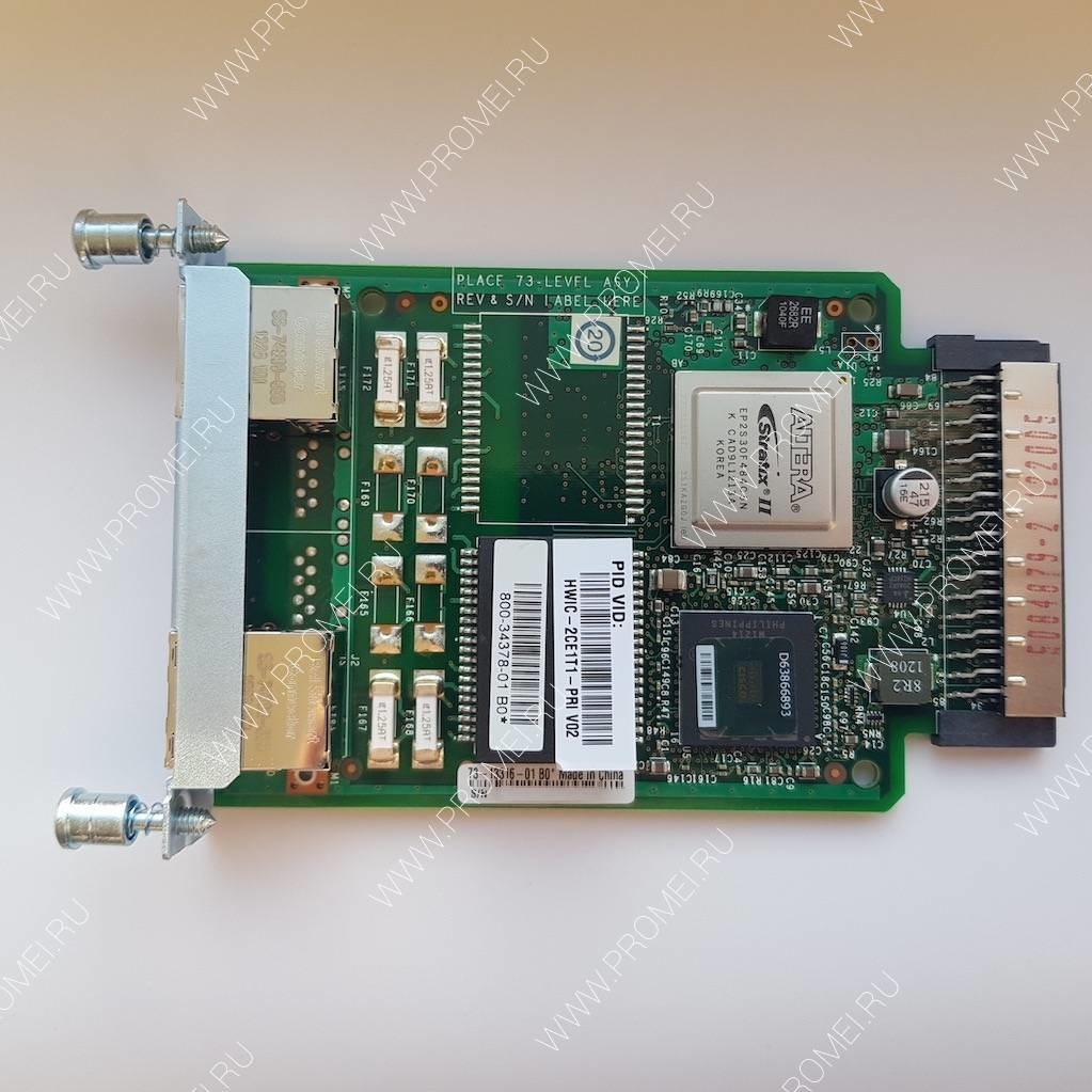 Cisco HWIC-2CE1T1-PRI