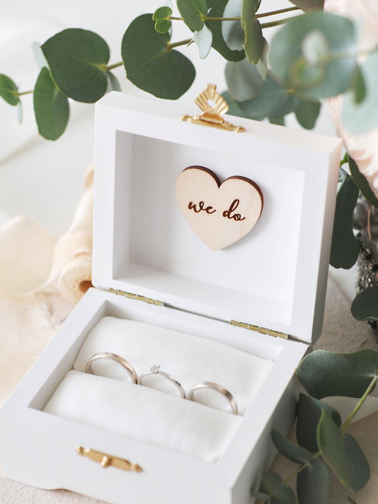 Коробочка для обручальных колец WE DO