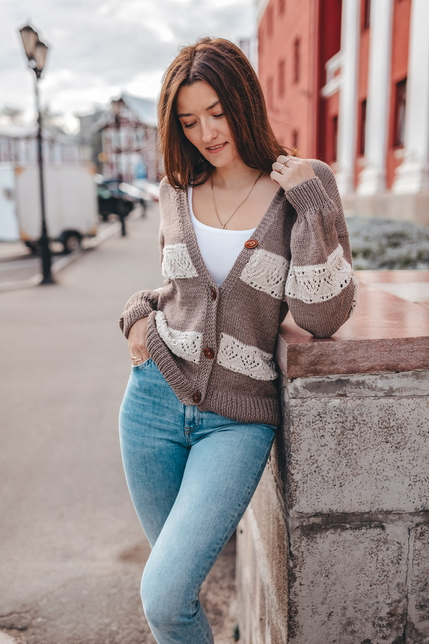 Уютный кардиган