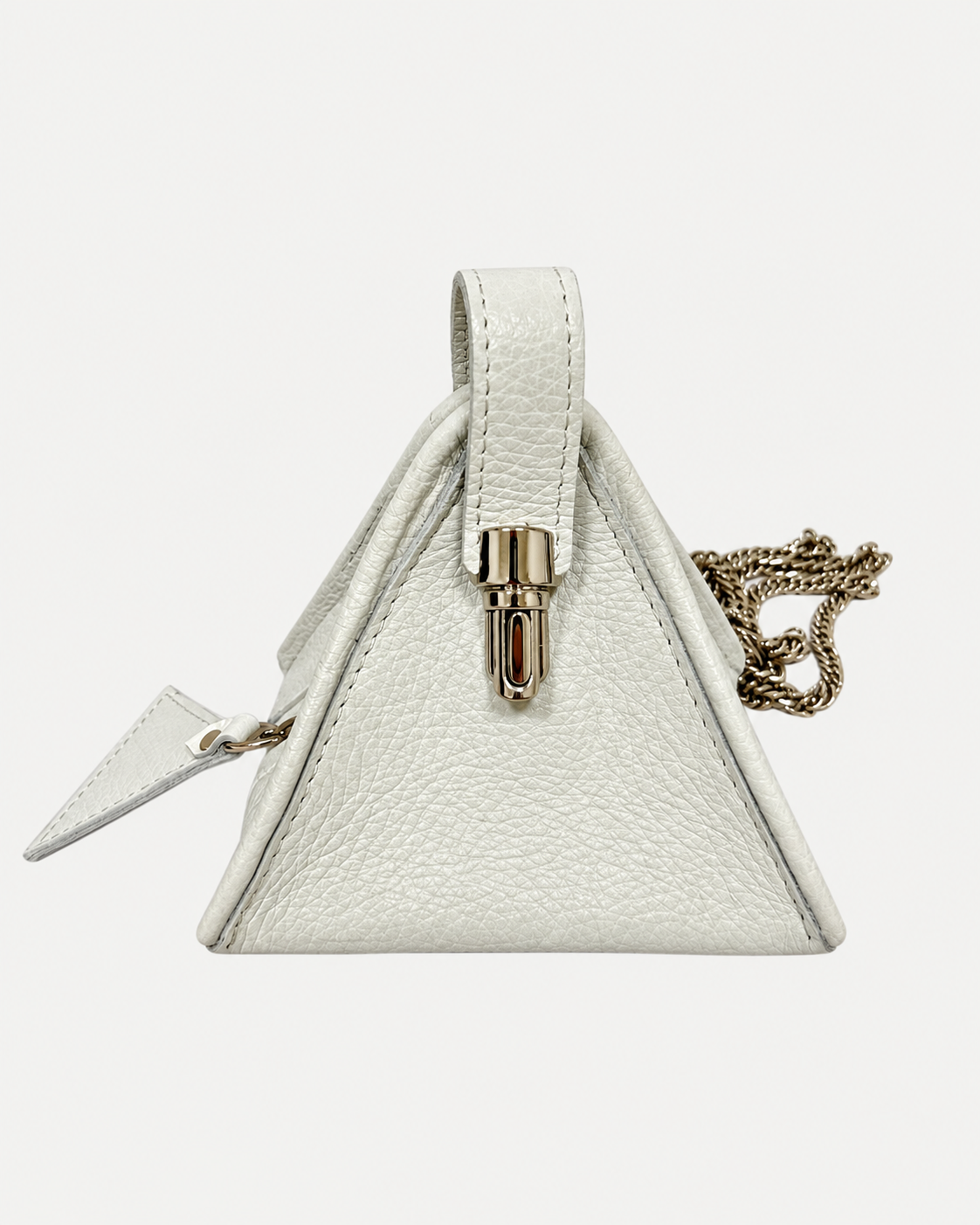 Triangle Bag — White