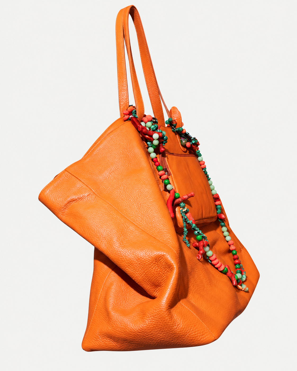 Giant Shopper Bag — Orange