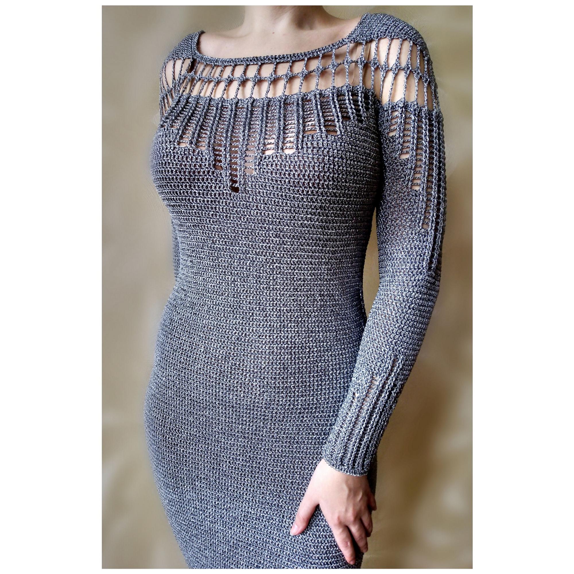 Мастер-Класс по вязанию крючком платья "НиКа"