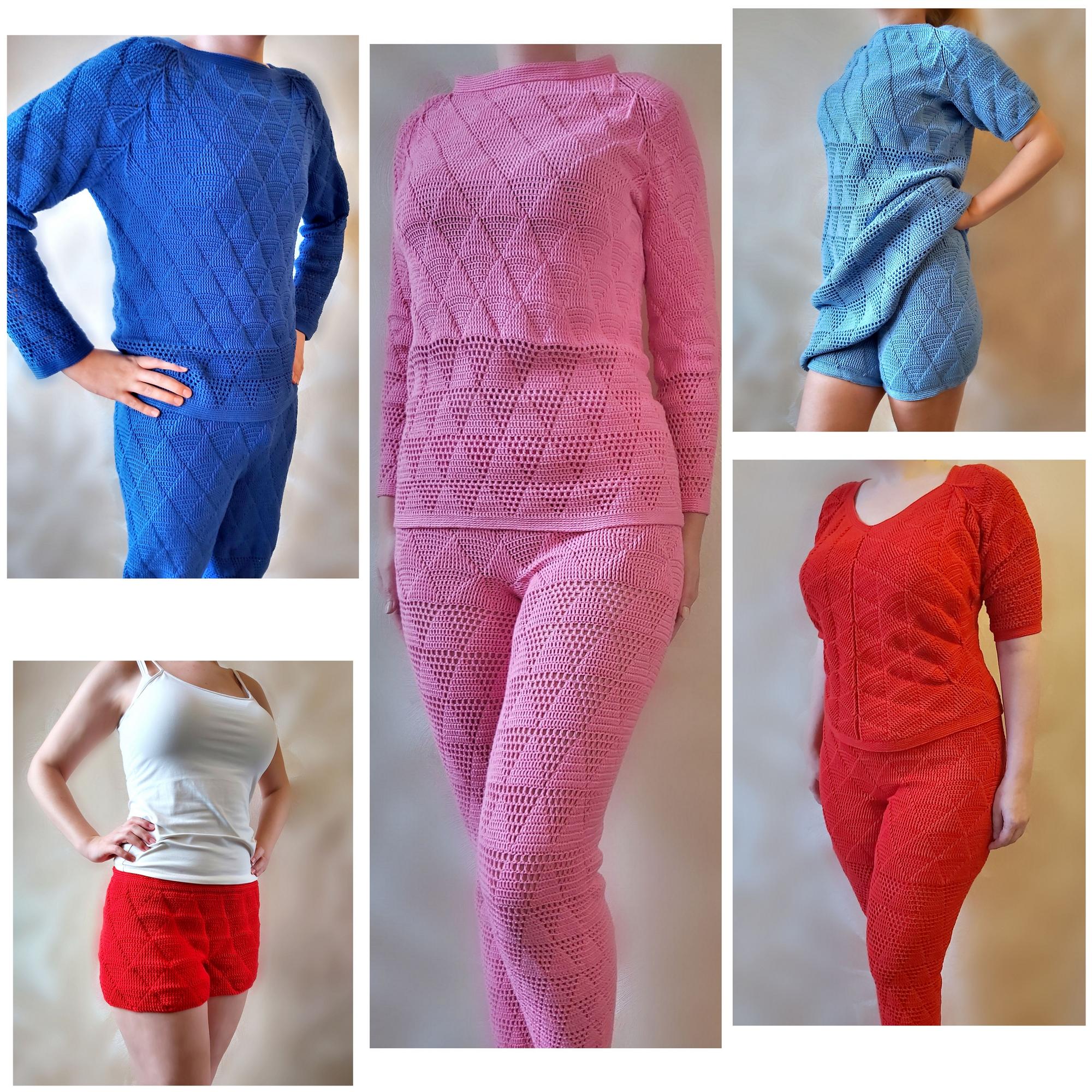 Мастер-Класс по вязанию крючком пижамы "Инь-Ян"