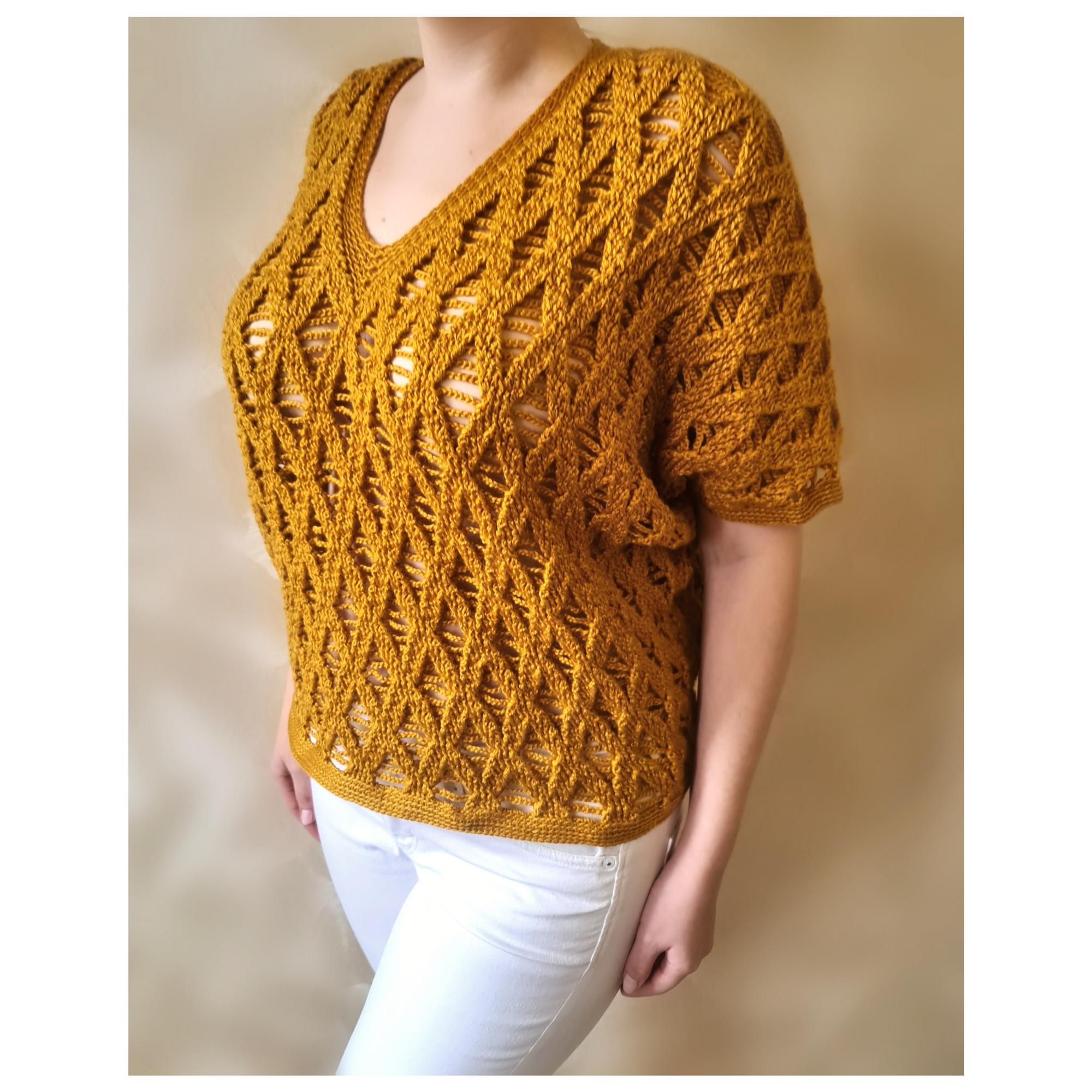 Мастер-Класс по вязанию крючком  "Геометрия"