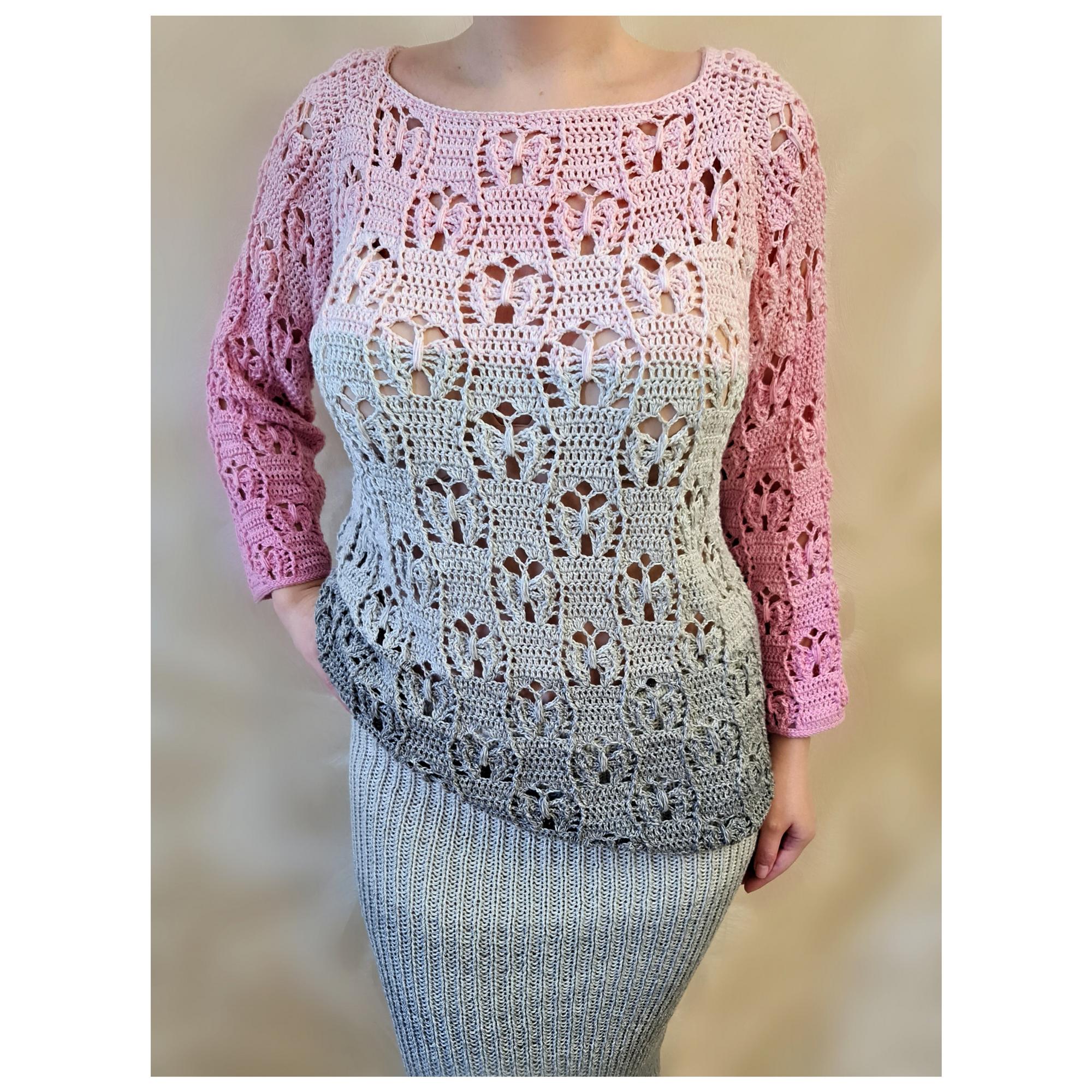 Мастер-Класс по вязанию крючком "Бабочки"