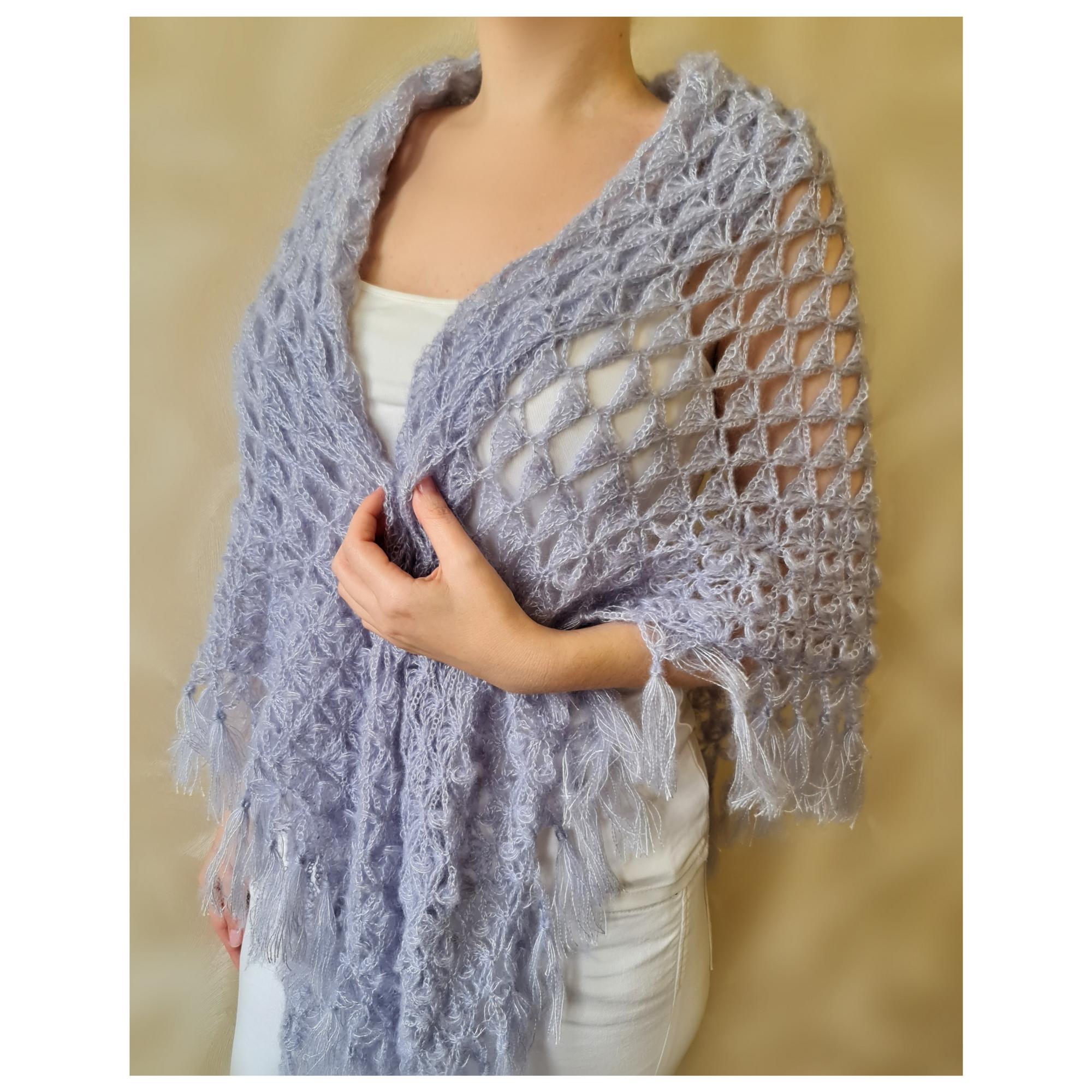 Мастер-Класс по вязанию крючком "Шали"