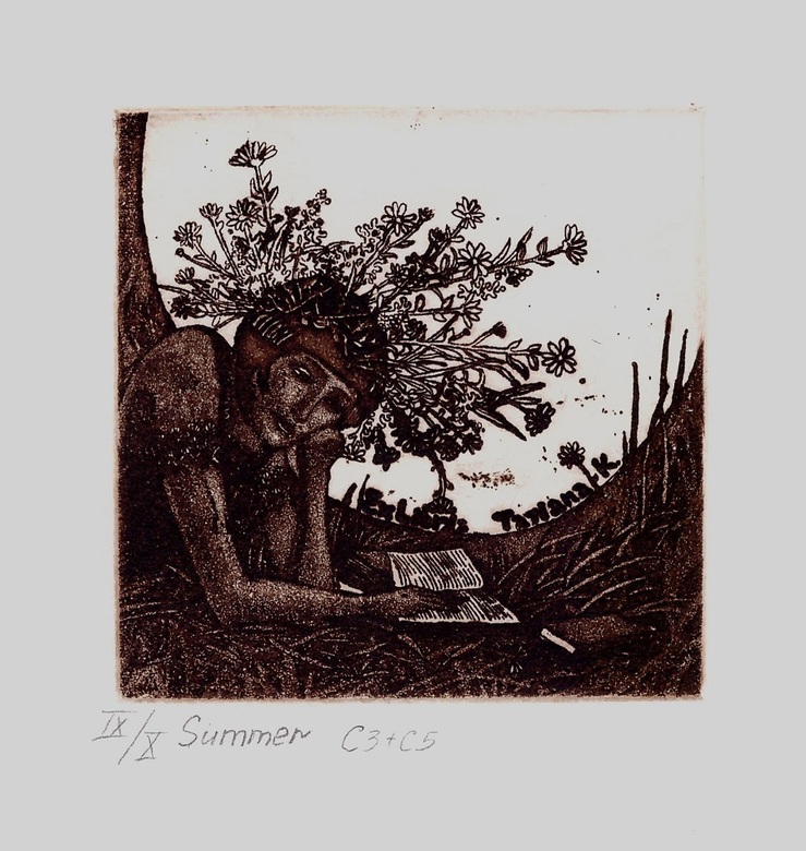 экслибрис "Лето" 2016 год