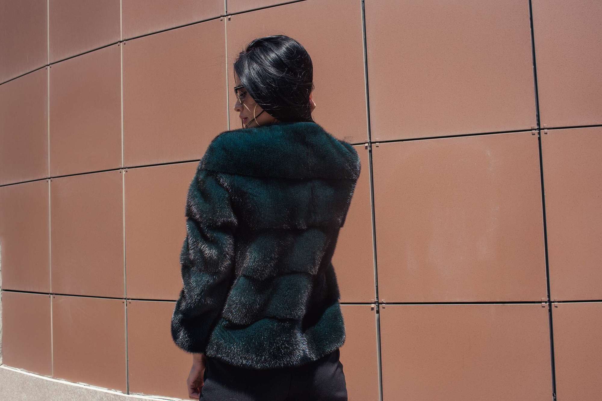 Полушубок из норки