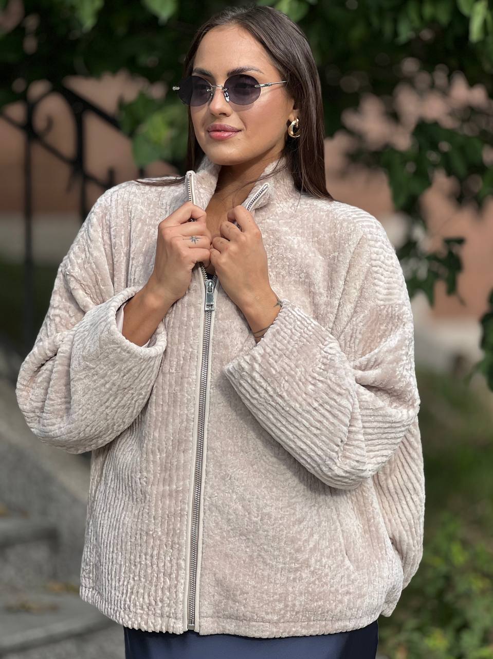 Дубленка из натуральной овчины астраган