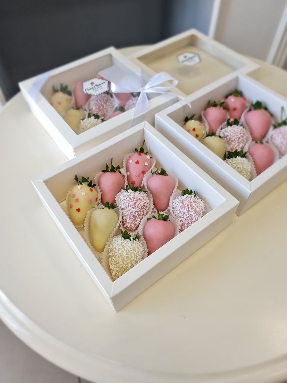 Клубника в шоколаде "Градиент"