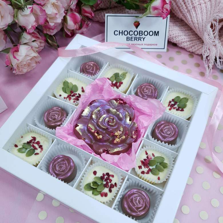 Шоколадный набор "Весна "