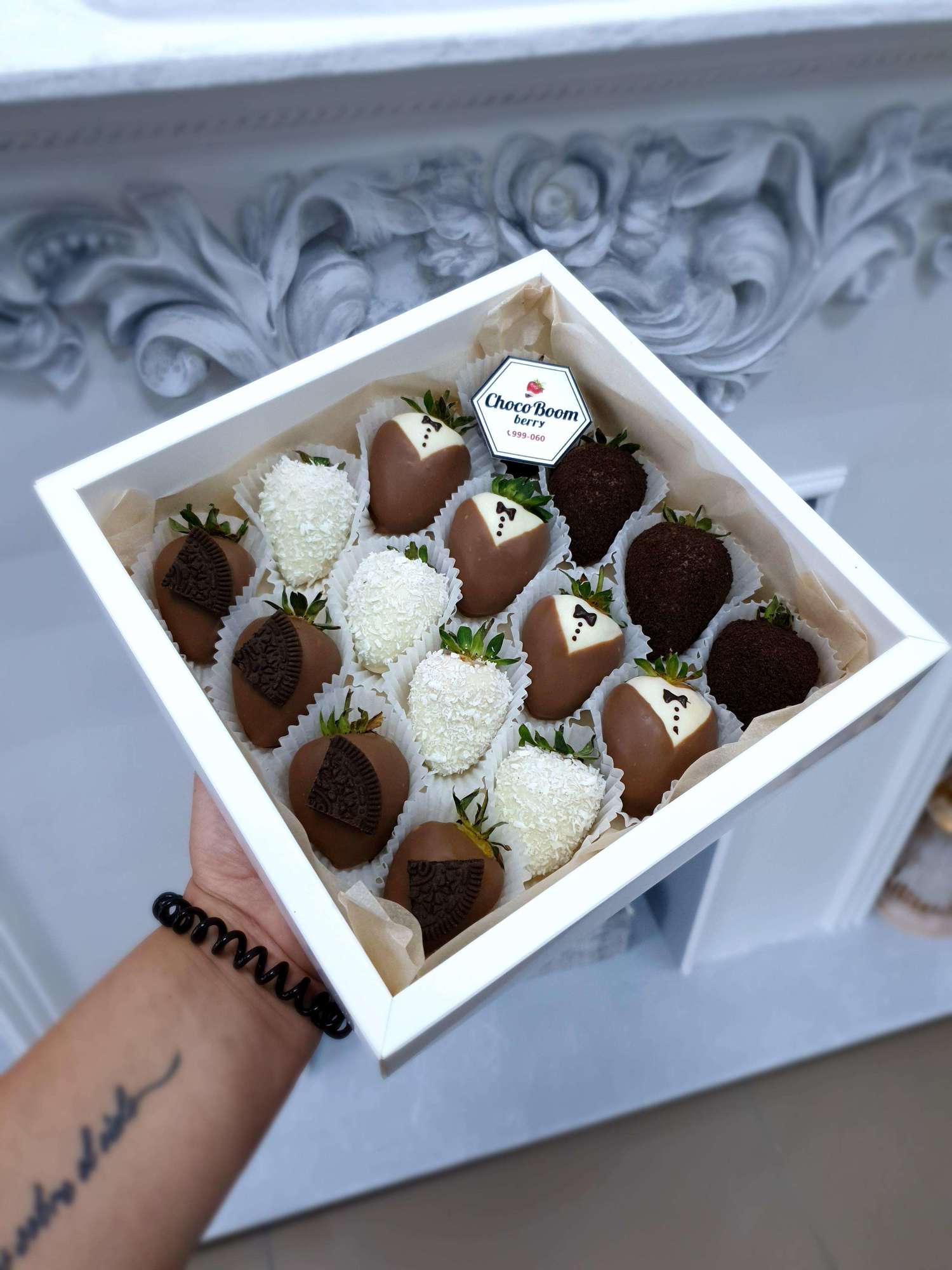 Клубника в шоколаде Джентльмен