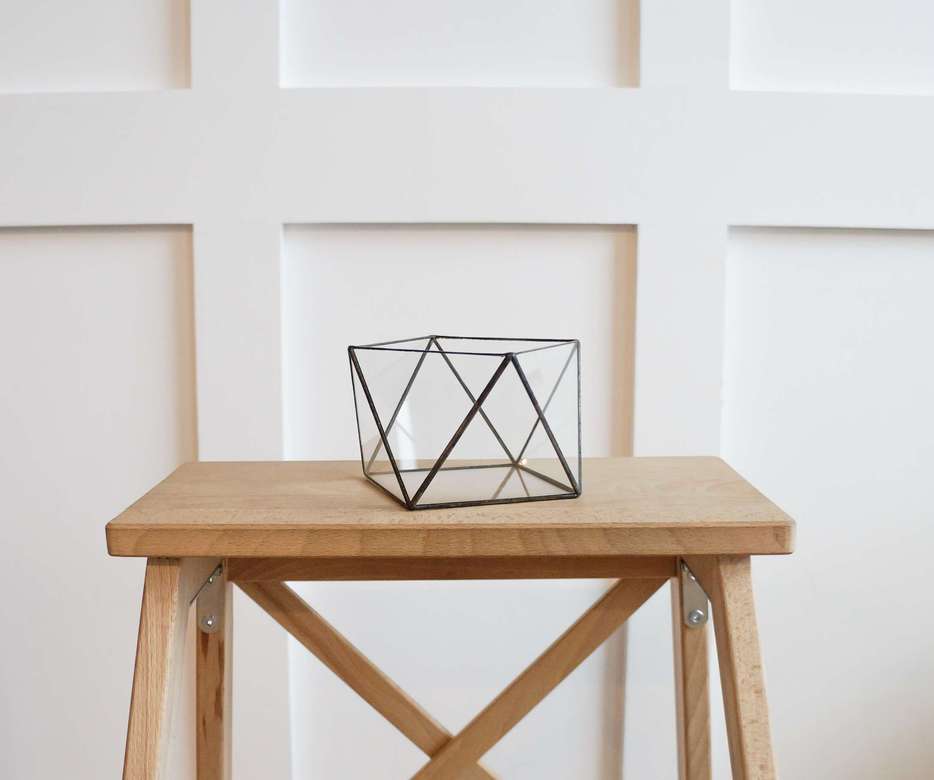 флорариум геометрический Квадро (пустая флорма)