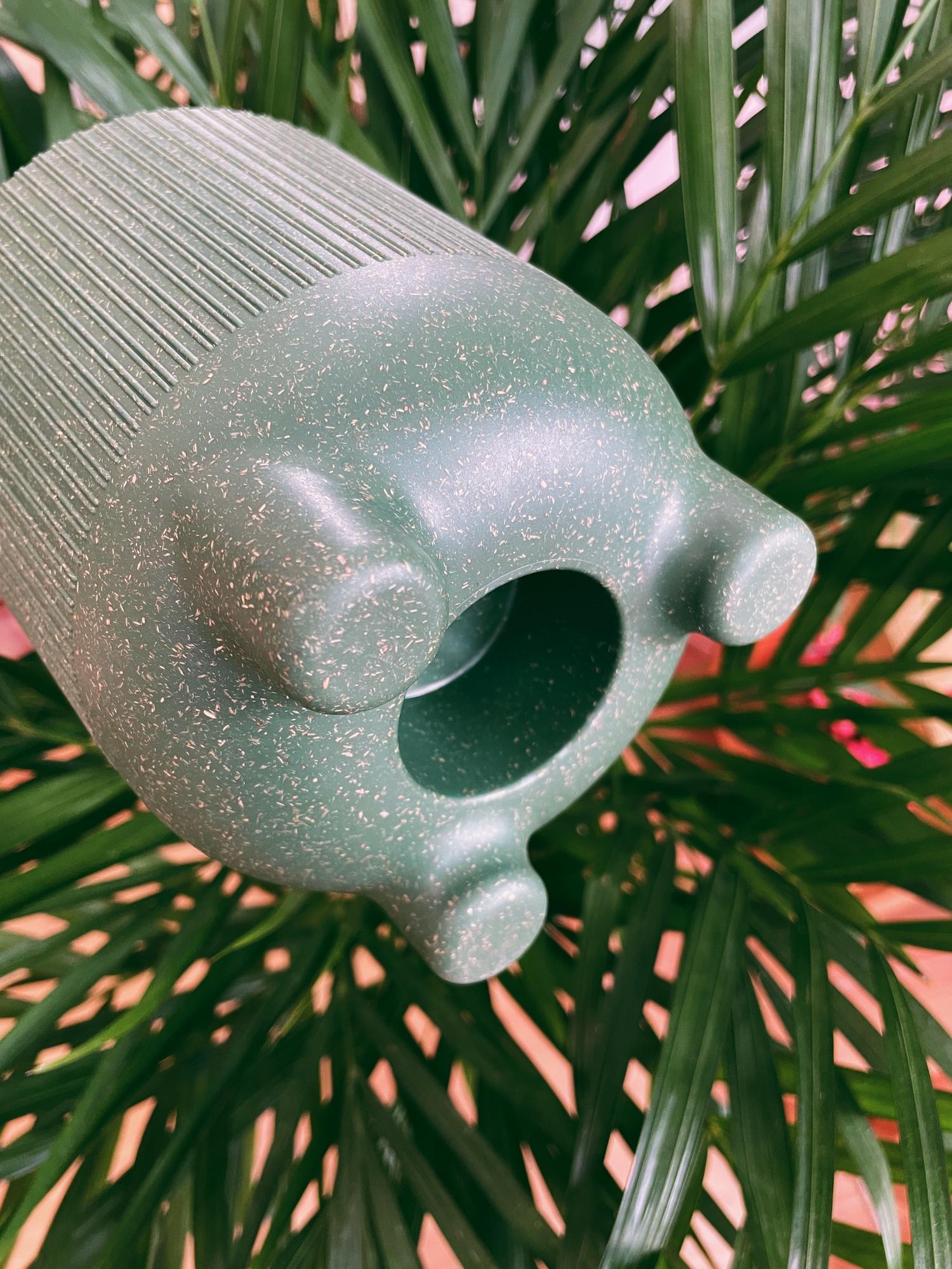 кашпо на ножках Изумрудное