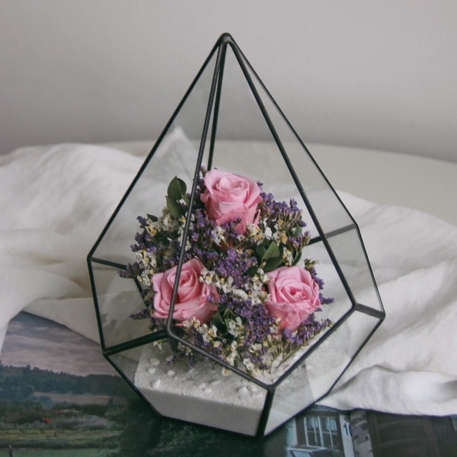 флорариум со стабилизированными Розами