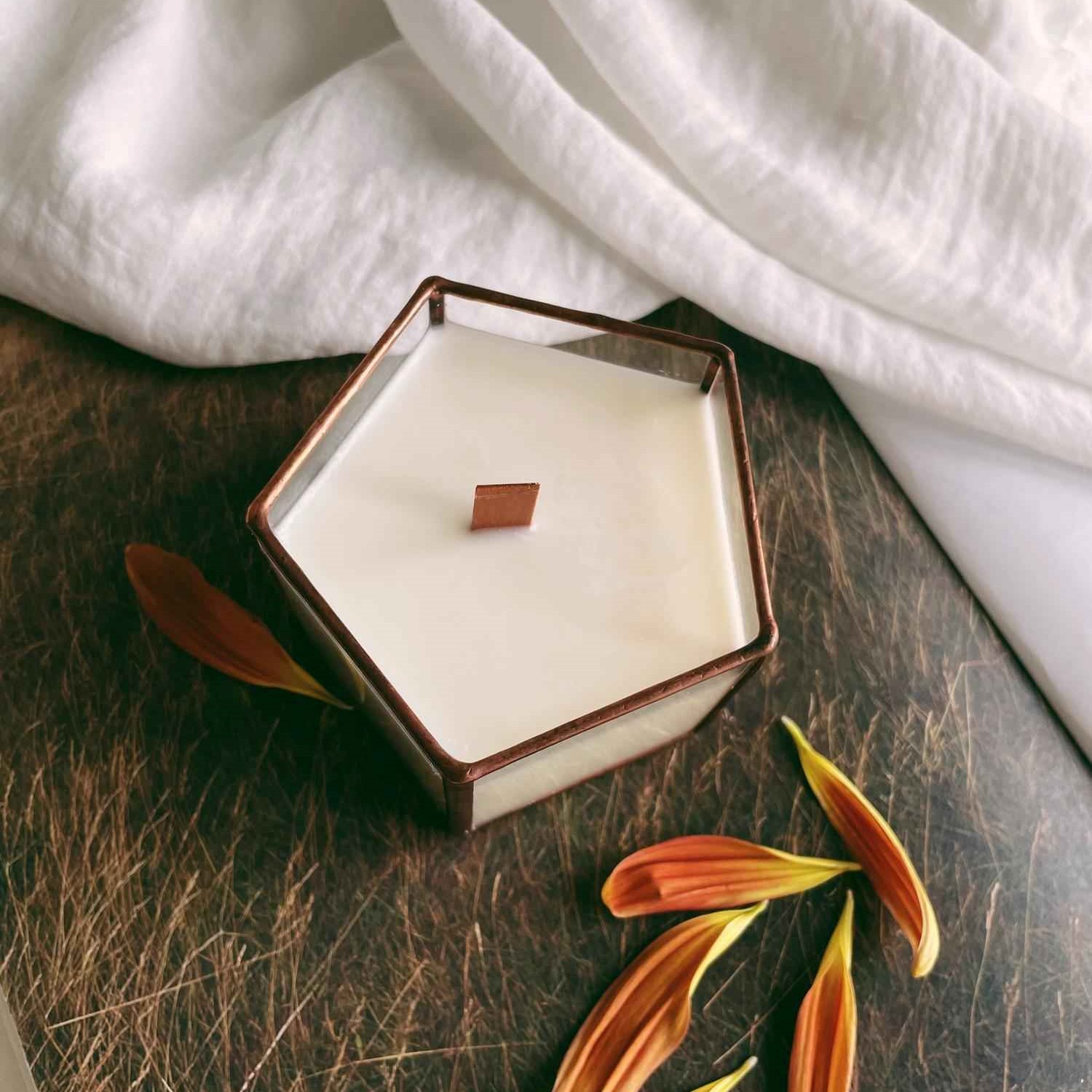 соевая свеча Пентагончик