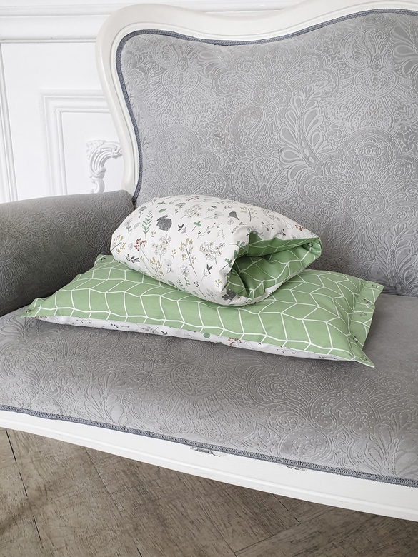 Подушка-трансформер на руку для кормления и укачивания «Magic Pillow» / волшебная поляна