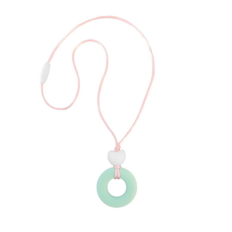 Силиконовые слингобусы-кулон /мятные