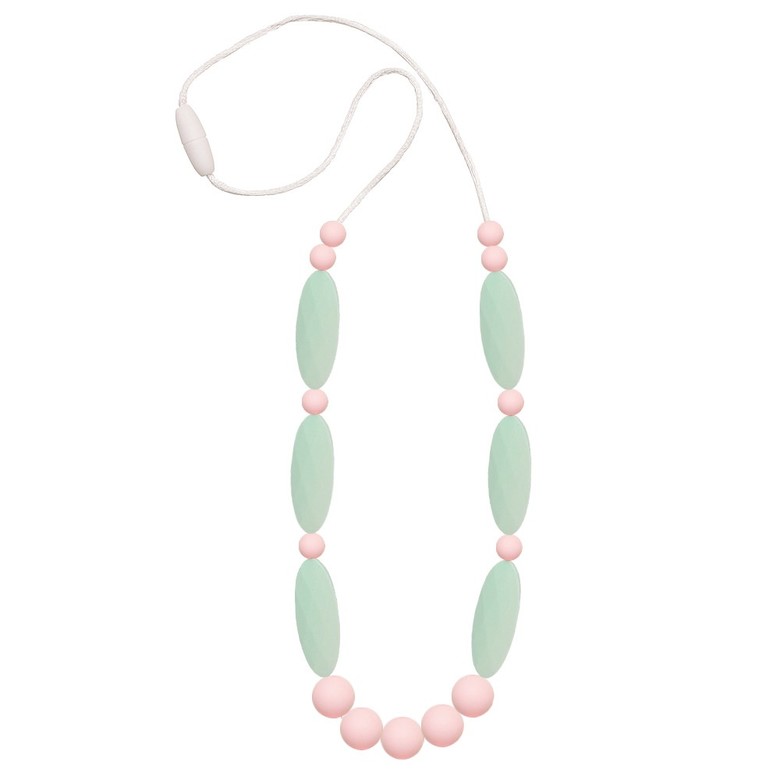 Силиконовые слингобусы Мира / розово-мятные