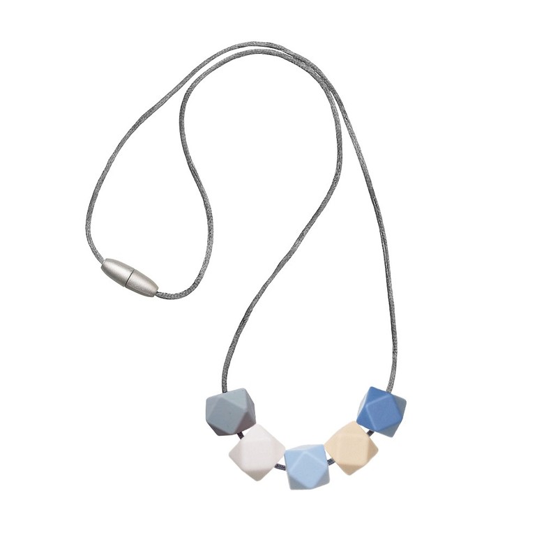 Силиконовые слингобусы Алба / серо-голубые