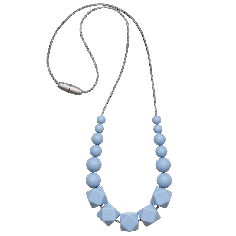 Силиконовые слингобусы Агата / дымчато-голубые