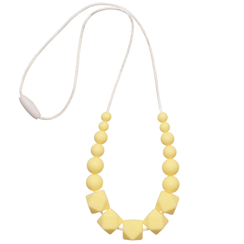 Силиконовые слингобусы Агата / ванильно-желтые