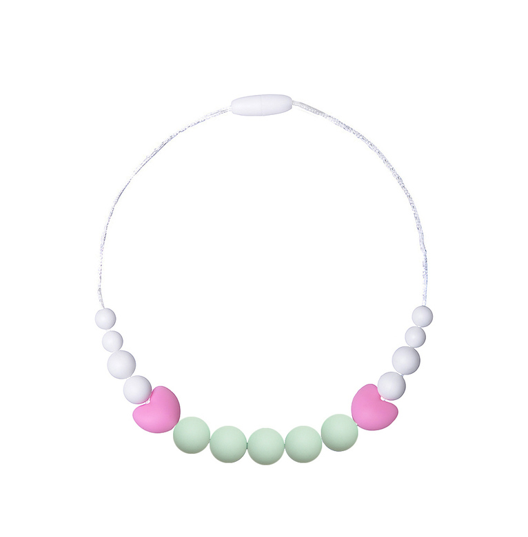 Бусы детские Мия / мятные