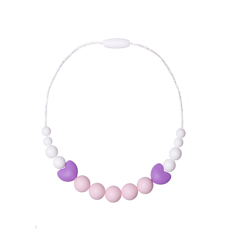 Бусы детские Мия / нежно-розовыe