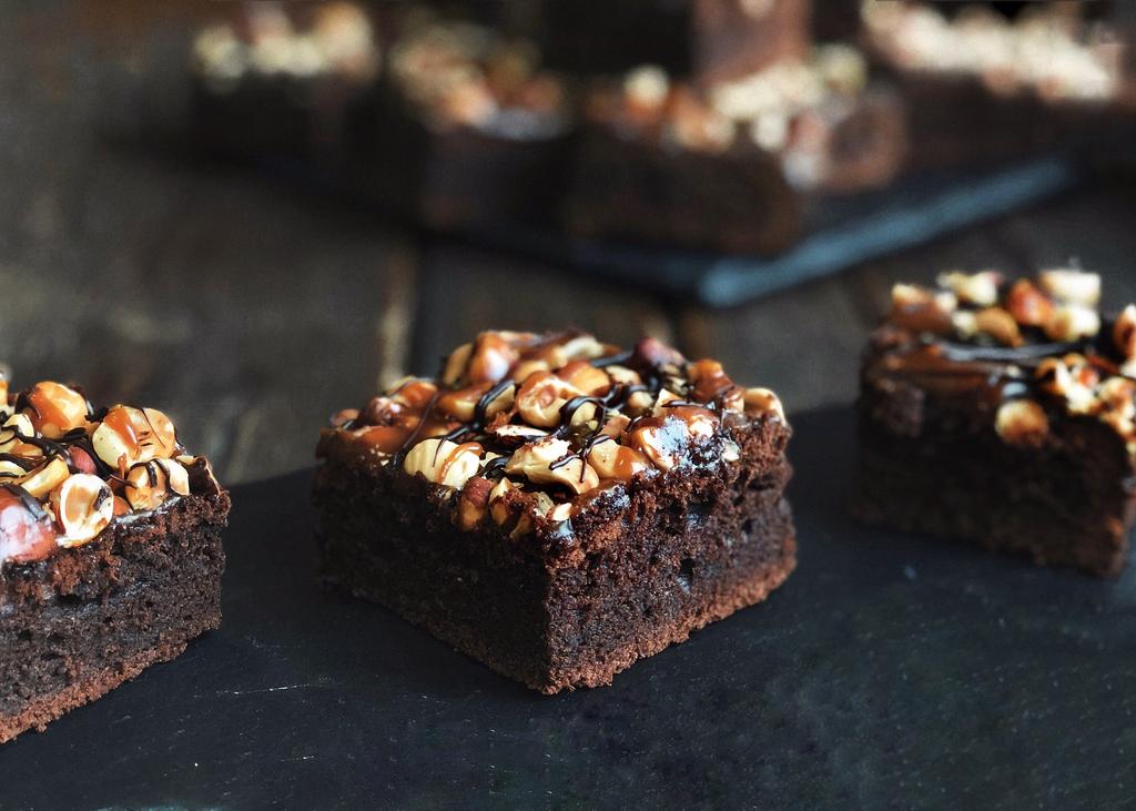 брауни с карамелью рецепт