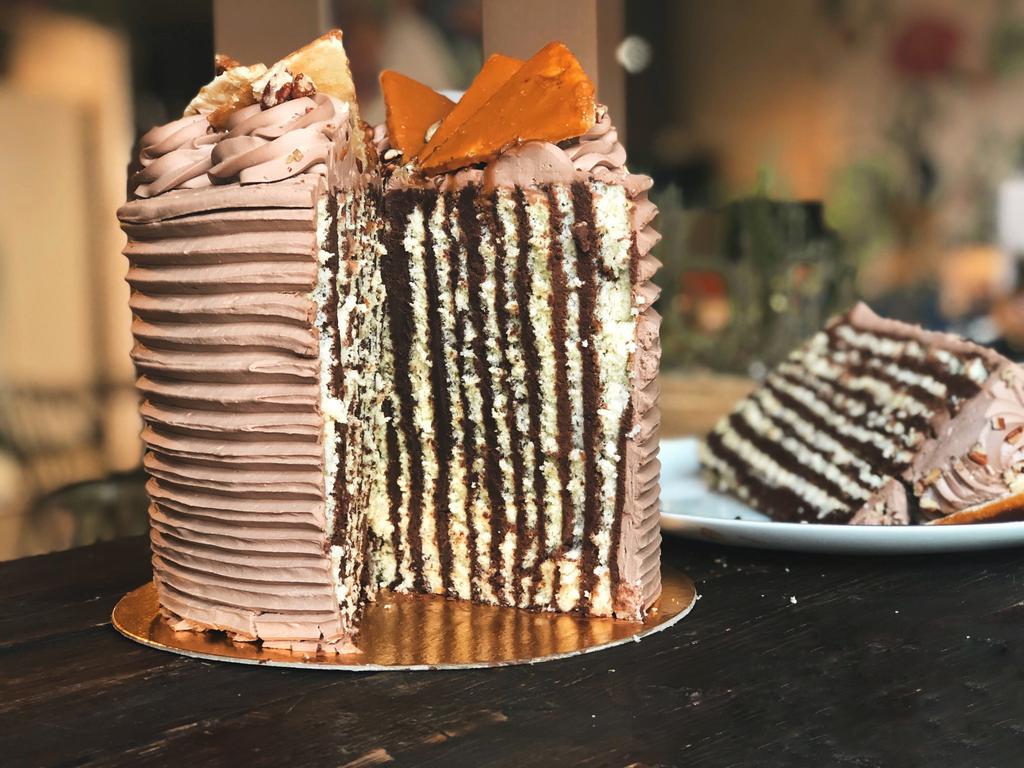 вертикальный торт добош