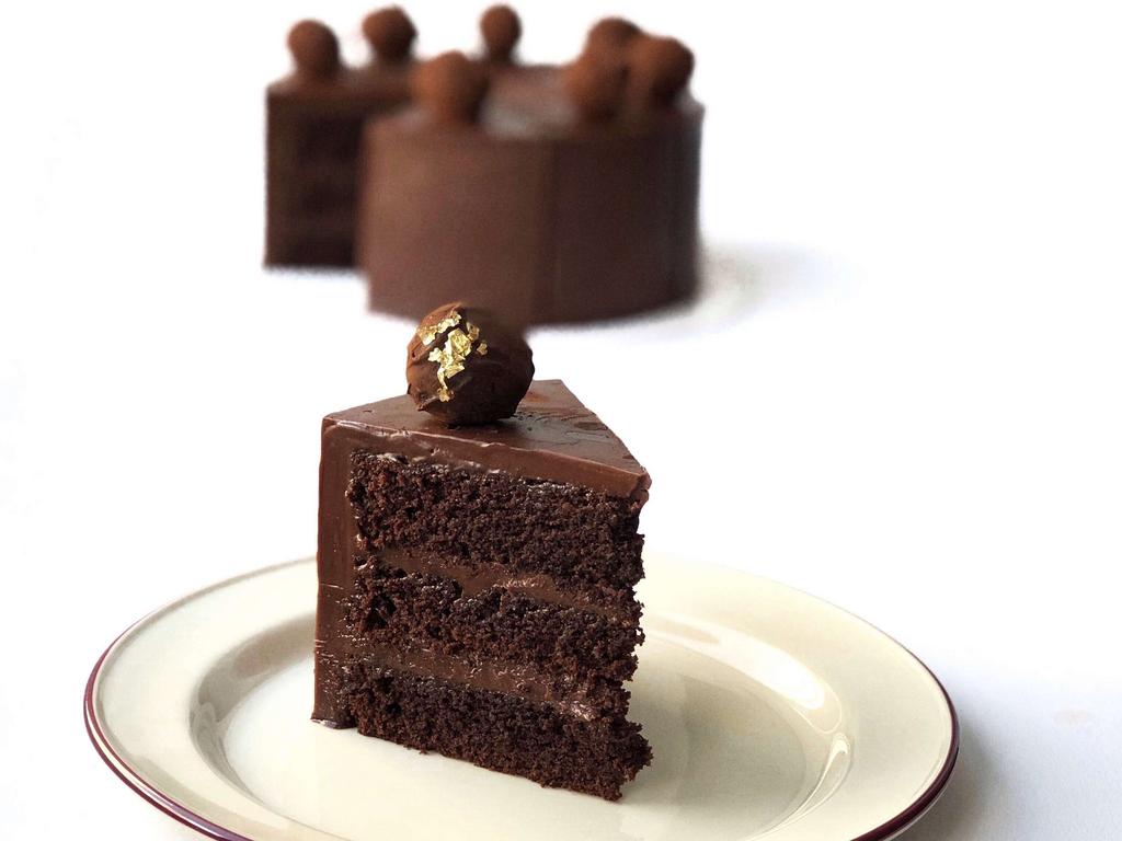 шоколадный торт с кремом