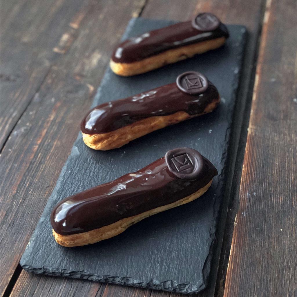 эклеры с кремом дипломат рецепт