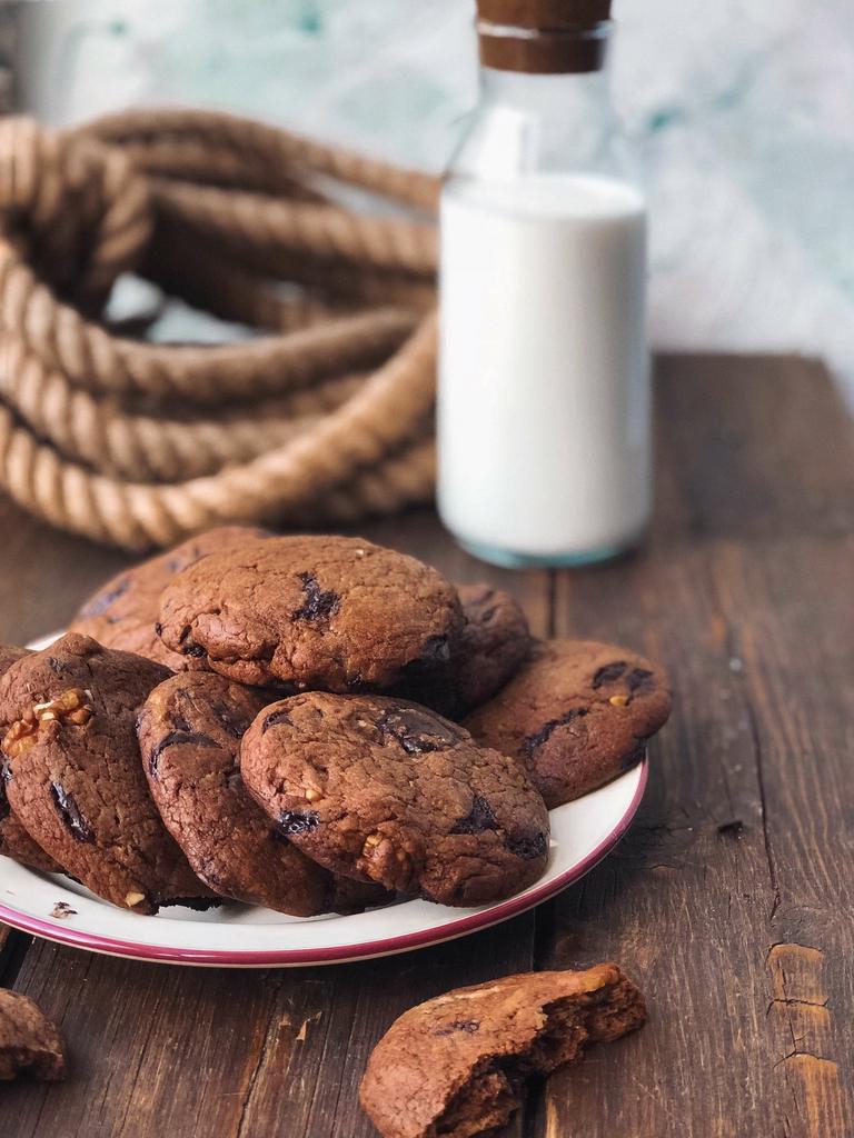 веганское шоколадное печенье рецепт