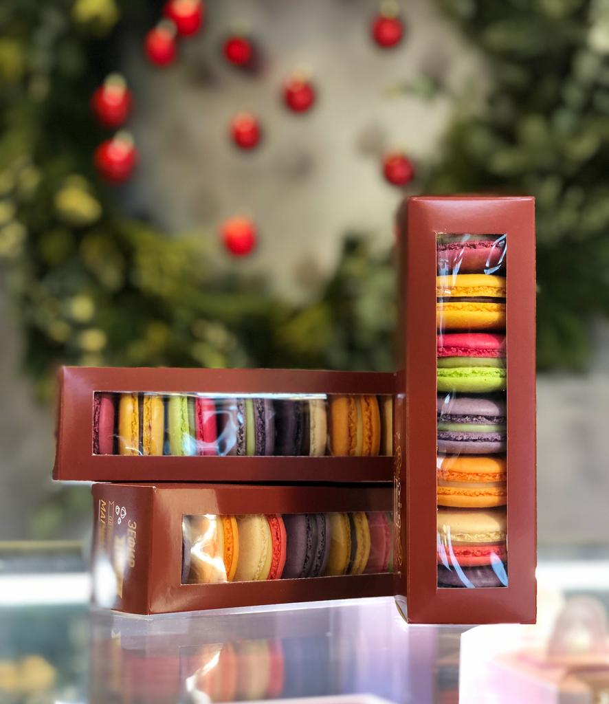коробка макарон на заказ