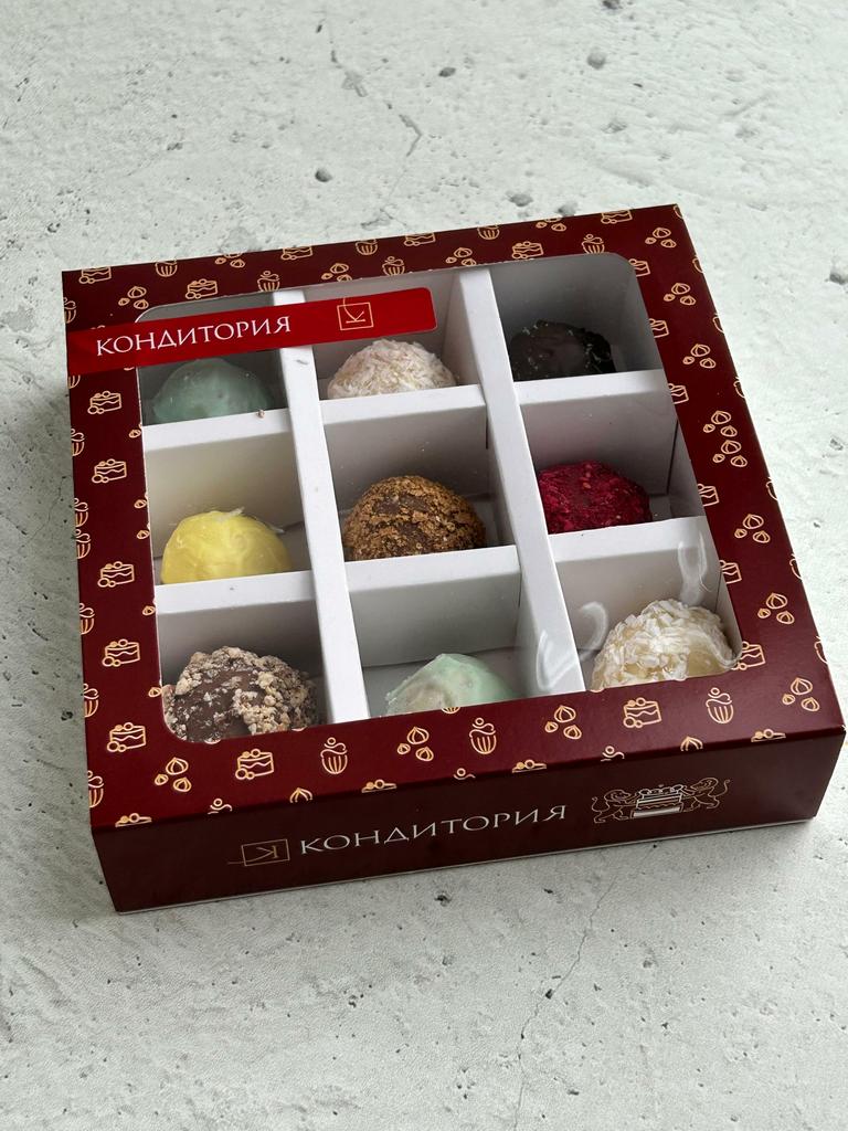 коробка трюфелей ассорти