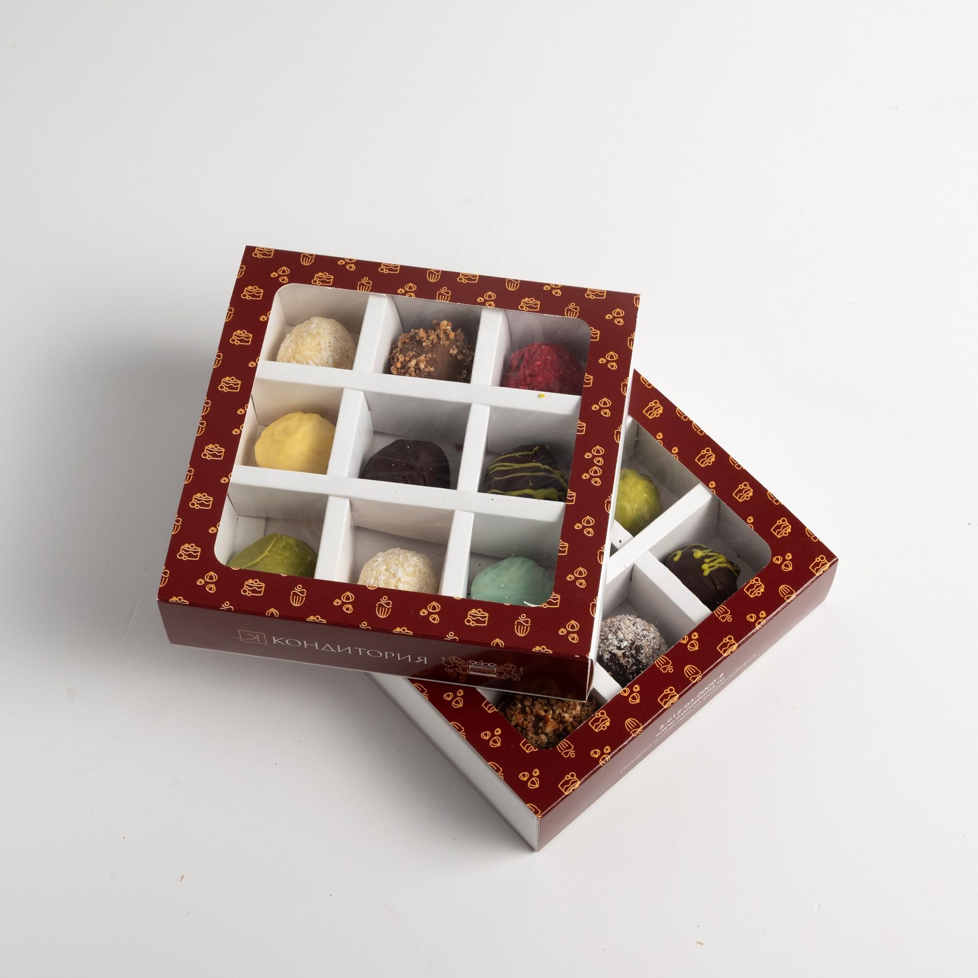 Коробка 9 трюфелей
