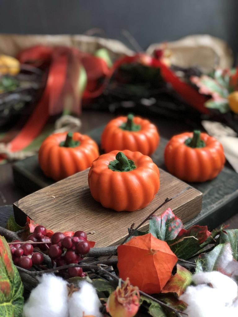 муссовое пирожное с тыквой