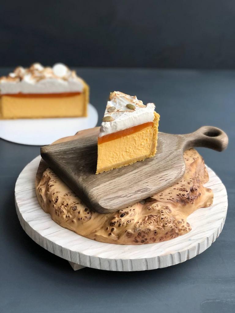 тыквенный чизкейк с выпечкой пошагово