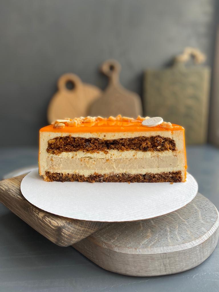 морковный муссовый торт без глютена