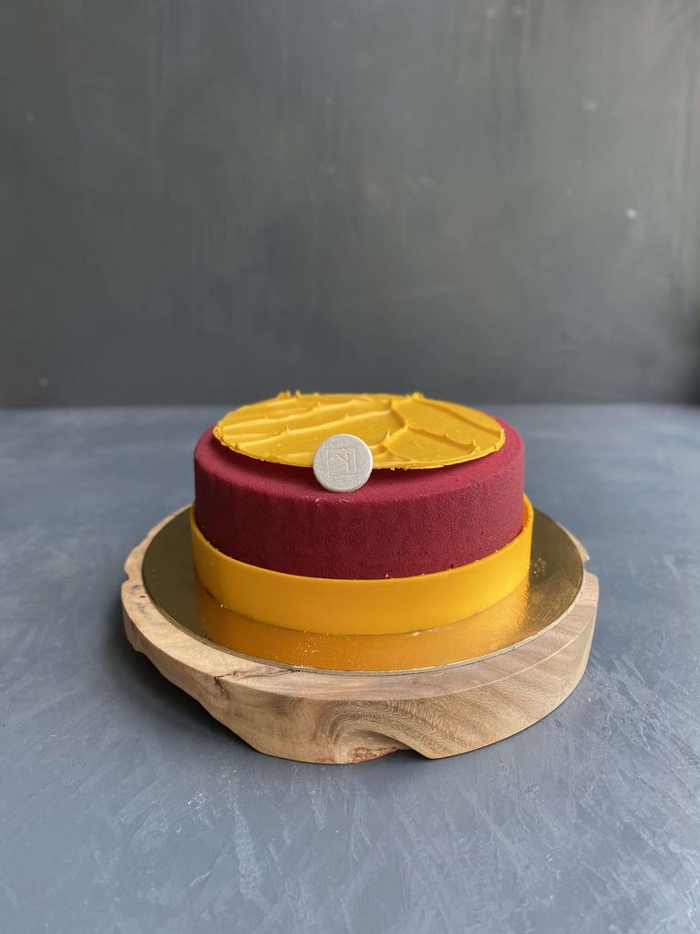 муссовый торт манго клюква