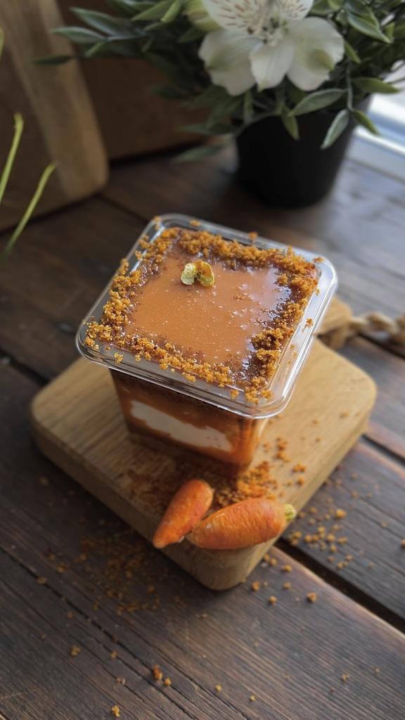 Онлайн-рецепт морковного торта в стакане