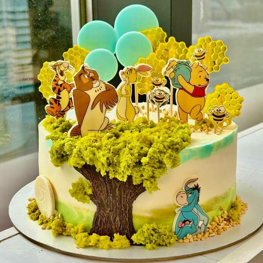 торт Винни Пух