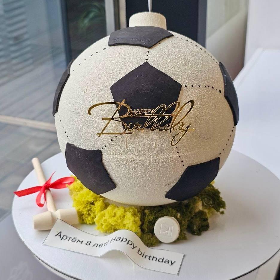торт футбольный мяч