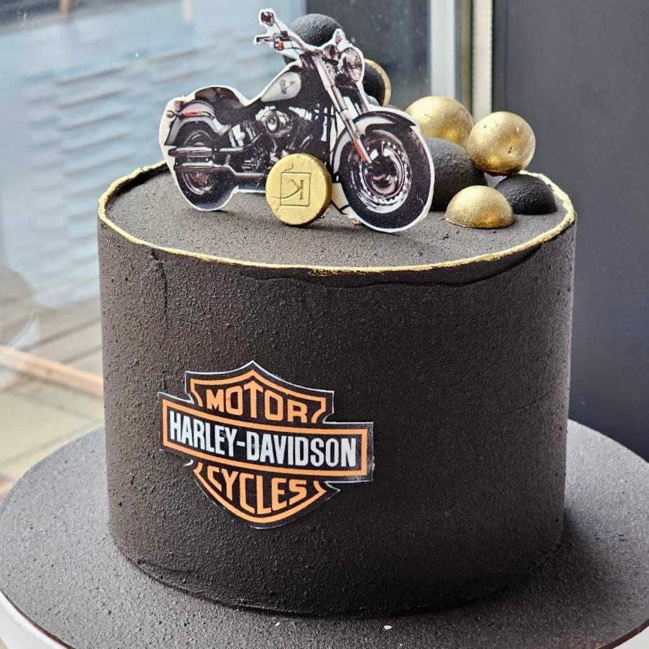 торт для мотоциклиста