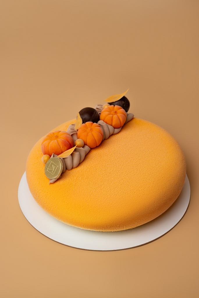 Торт муссовый с тыквами