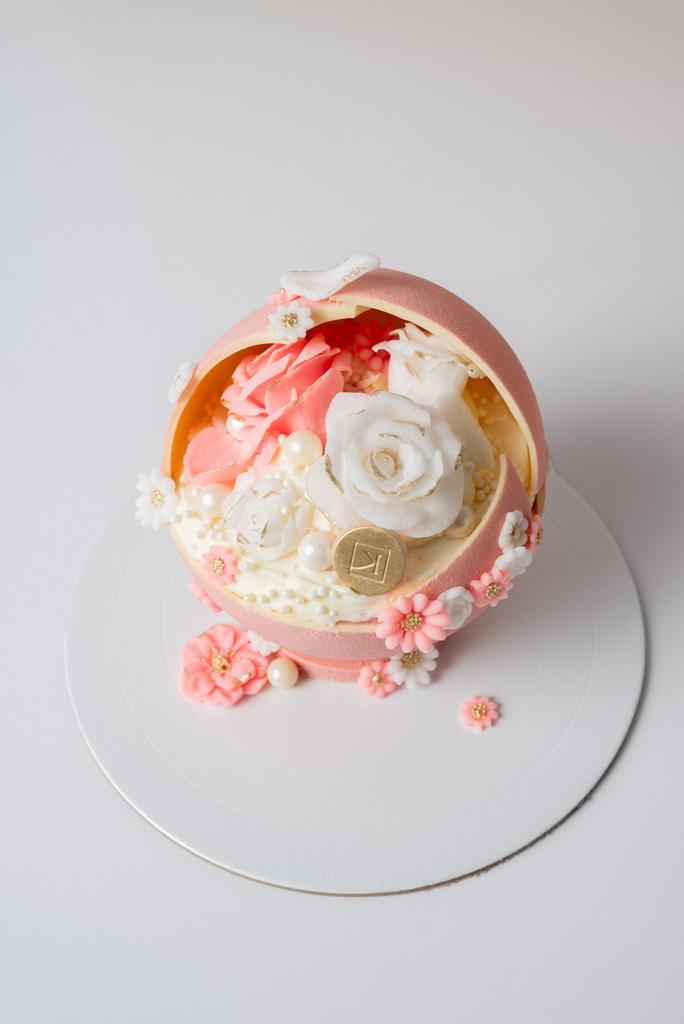 Торт мини бомба  Цветущая Роза