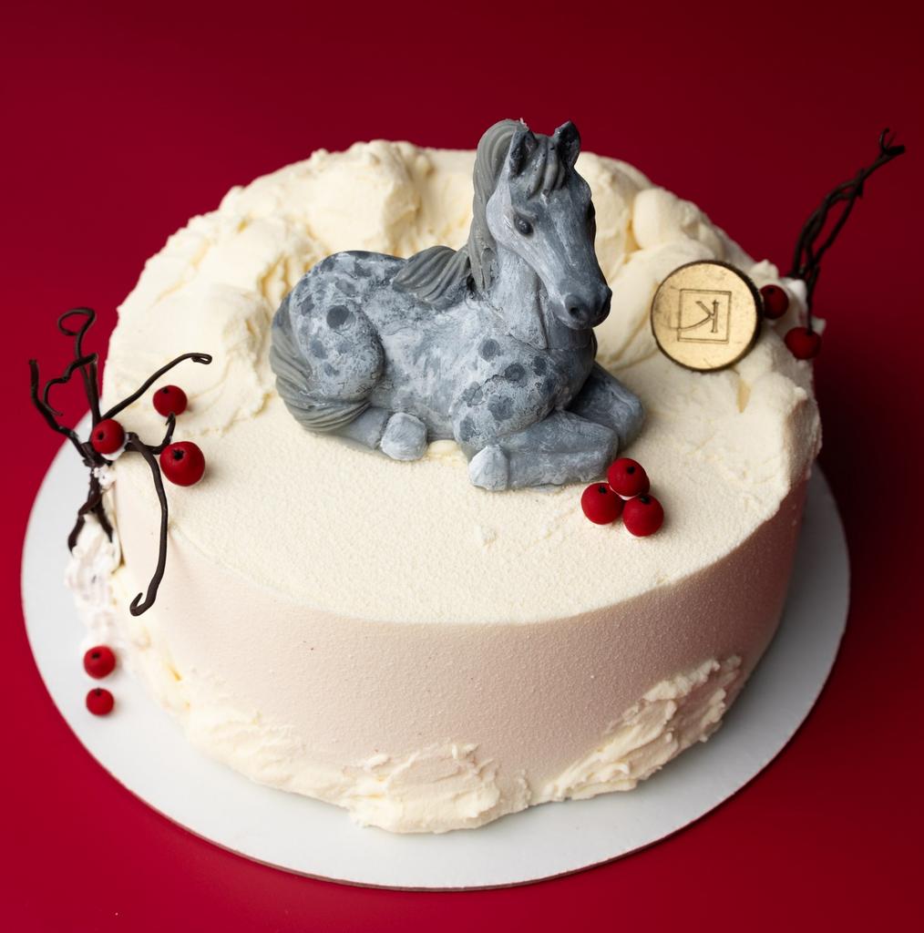 Торт Снежная лошадка