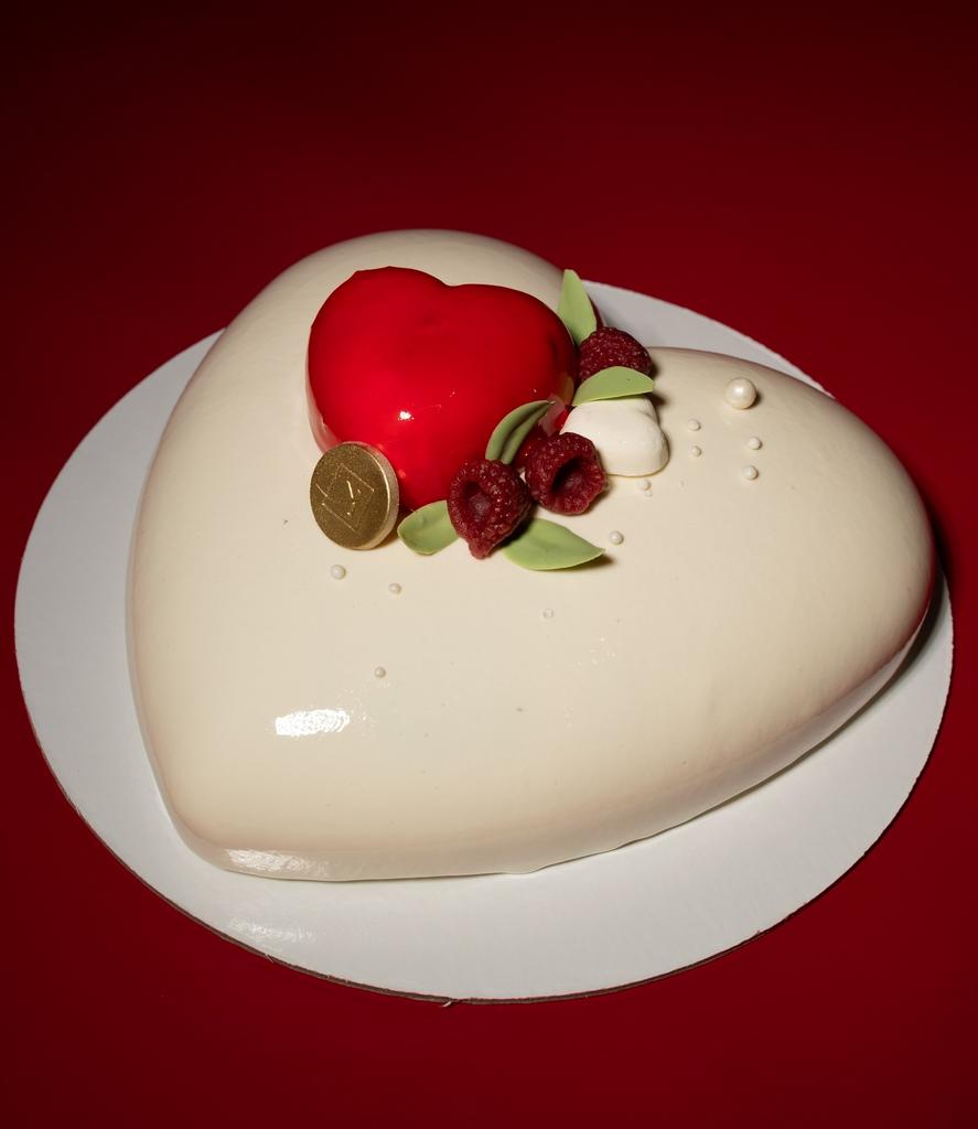 Торт мини муссовый Двойное сердце 500г