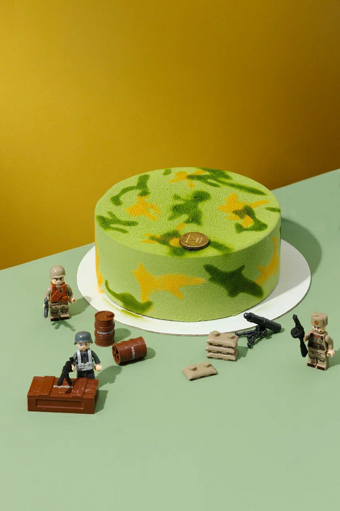 Торт хаки к 23 февраля шоколадный Тео