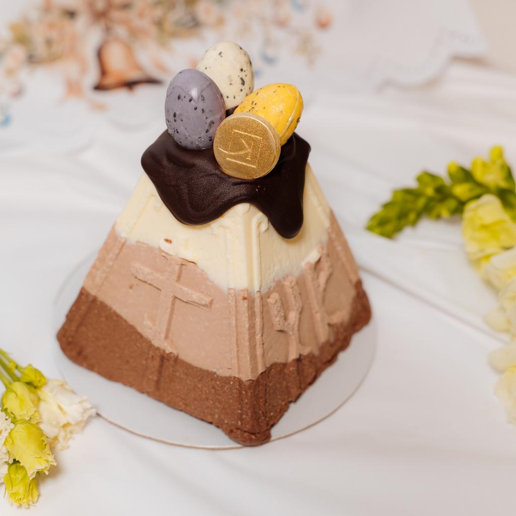 Творожная Пасха "Три шоколада"